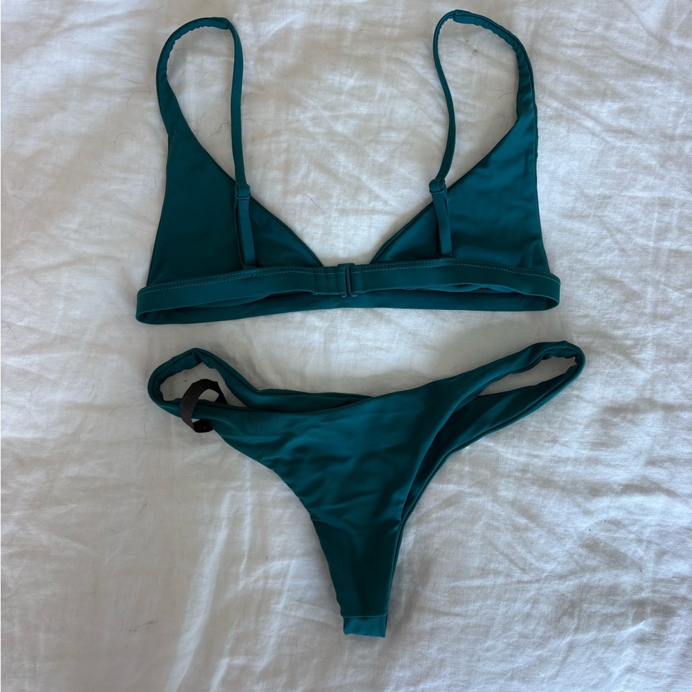 Ark Swimwear emerald green bikini